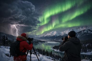Alaska Storm Chase for Northern Lights Trips