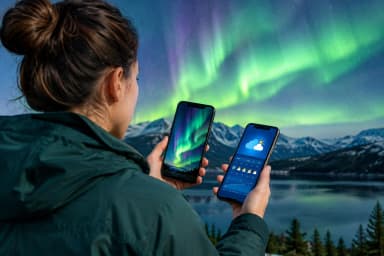 Aurora Alerts Versus Weather Apps Explained