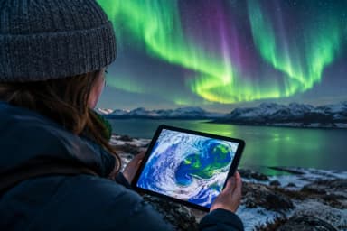How to Read Cloud Cover Maps for Aurora Viewing