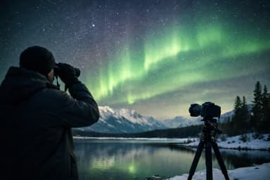 Is a Low KP Sufficient for Northern Lights?