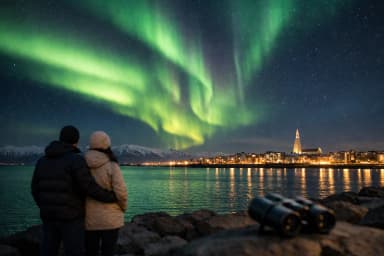 Aurora Reykjavík: Where and When to Look Tonight