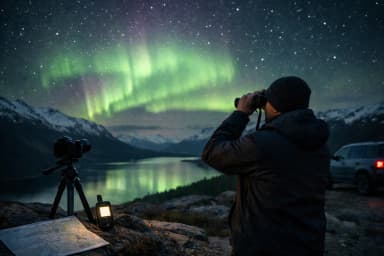 How to Find Dark Sky Locations for Aurora Viewing