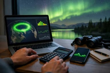 How to Calculate Live Aurora Score Tonight