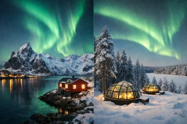 Norway or Finland Aurora for Your Winter Trip